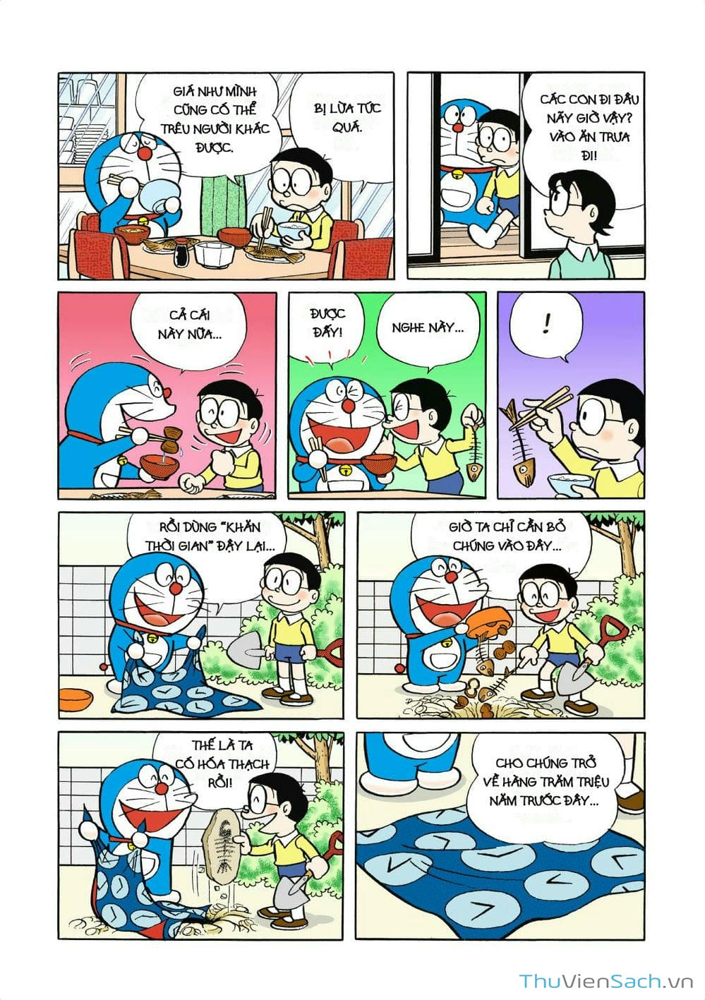 Truyện Tranh Doraemon Đại Tuyển Tập trang 204