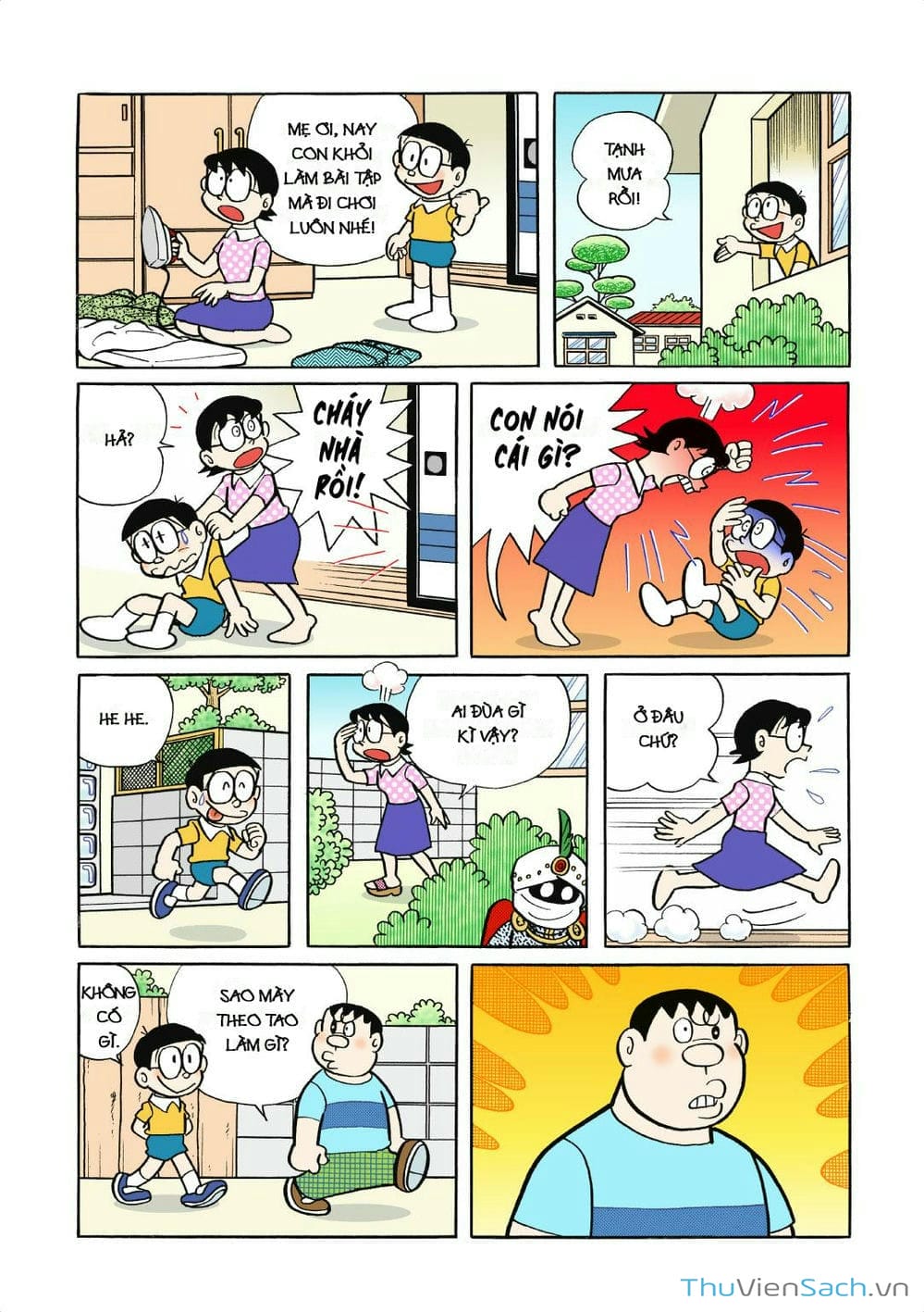 Truyện Tranh Doraemon Đại Tuyển Tập trang 218