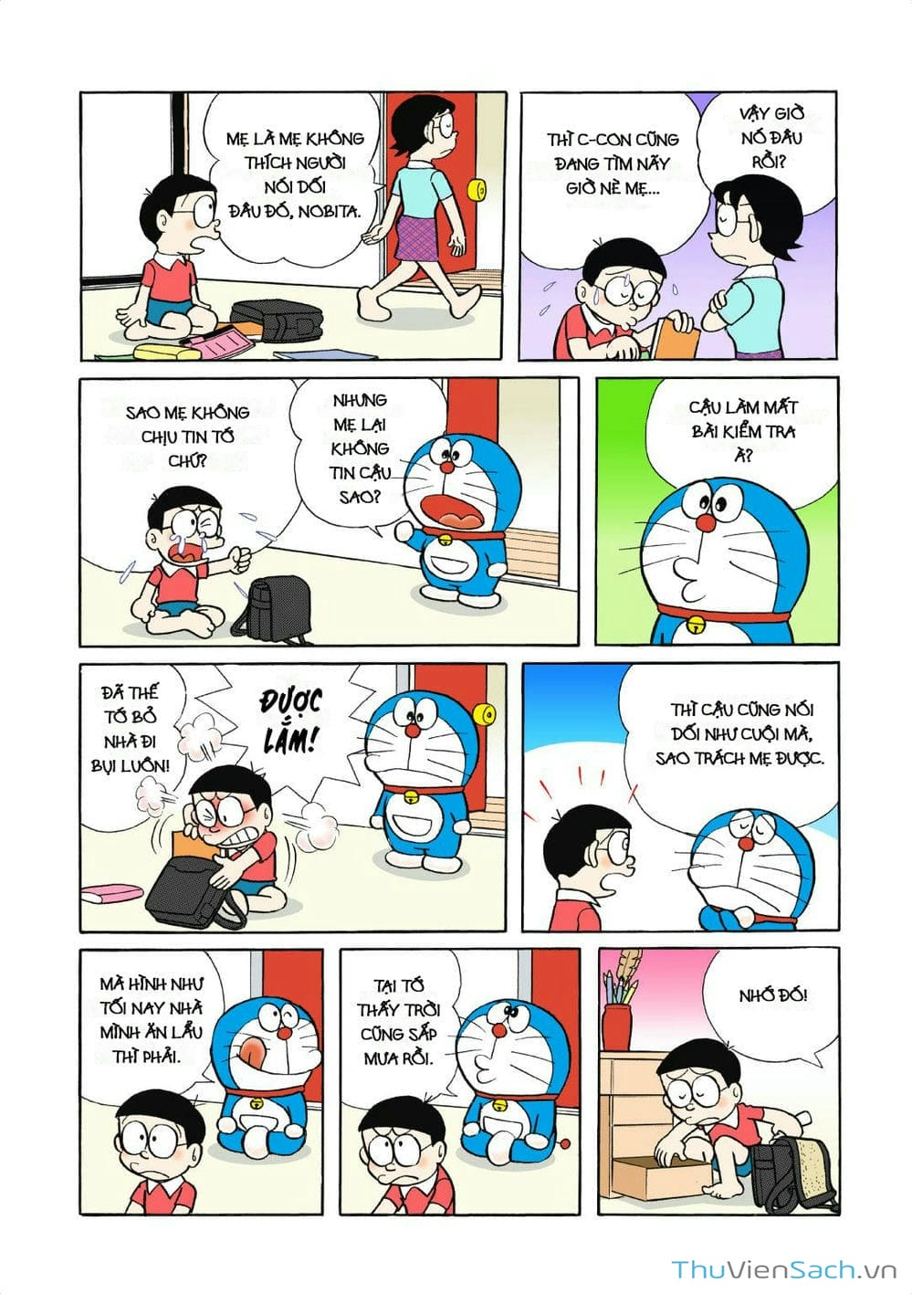 Truyện Tranh Doraemon Đại Tuyển Tập trang 279