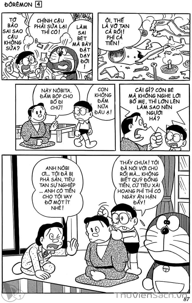 Truyện Tranh Doraemon: Truyện Ngắn Tuyển Tập trang 4