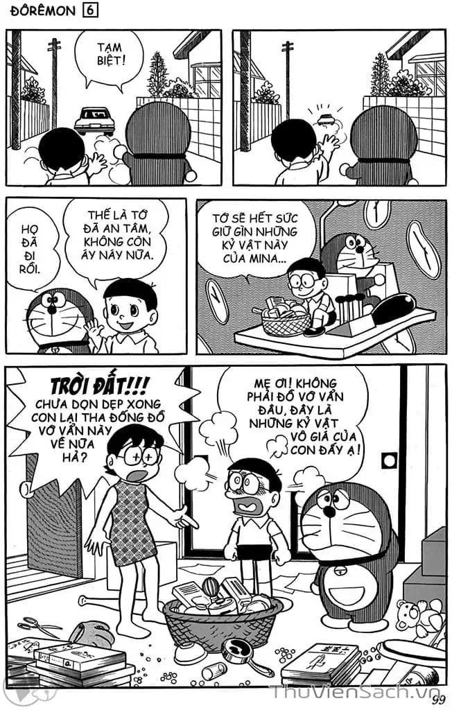 Truyện Tranh Doraemon: Truyện Ngắn Tuyển Tập trang 4