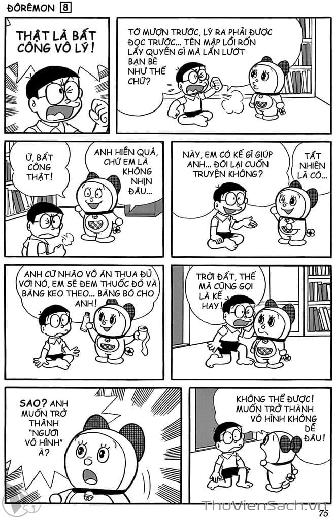 Truyện Tranh Doraemon: Truyện Ngắn Tuyển Tập trang 4