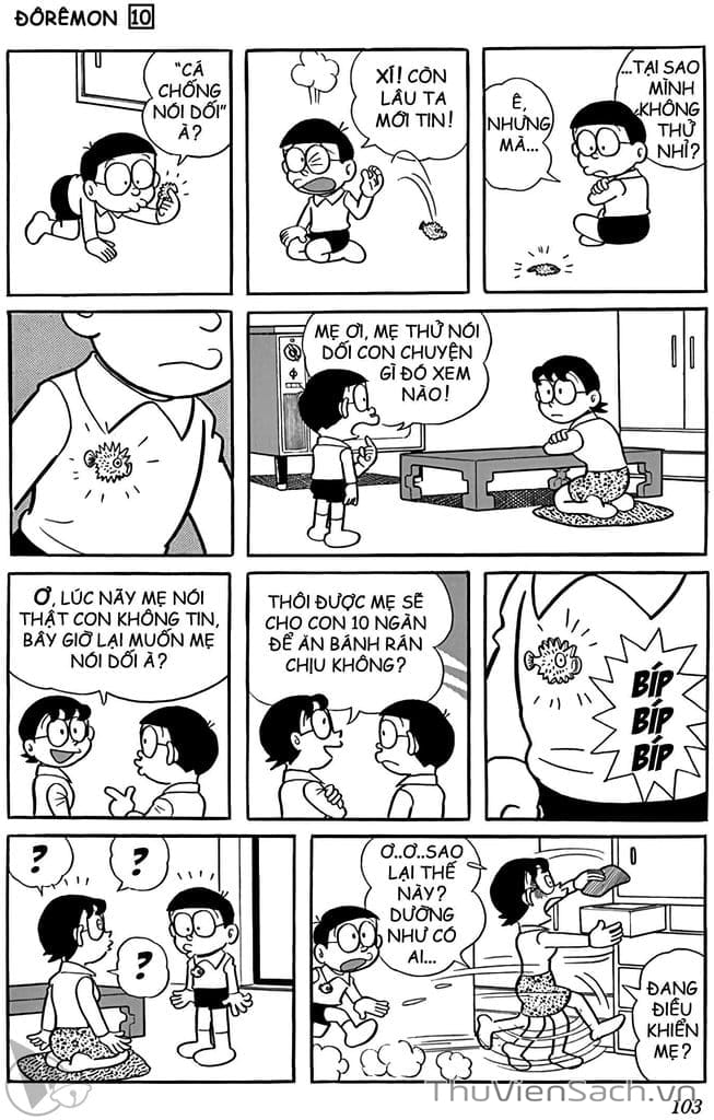 Truyện Tranh Doraemon: Truyện Ngắn Tuyển Tập trang 1823