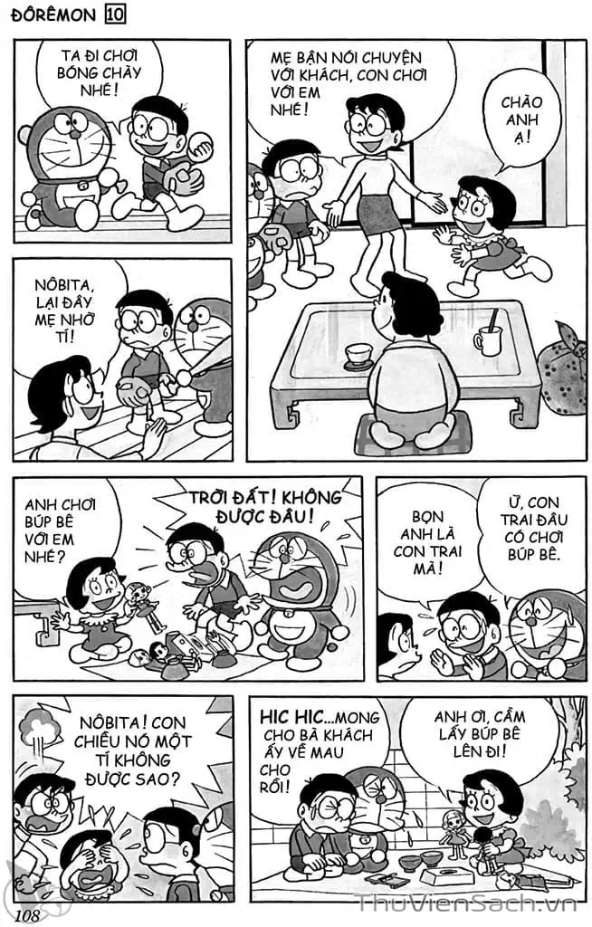 Truyện Tranh Doraemon: Truyện Ngắn Tuyển Tập trang 4