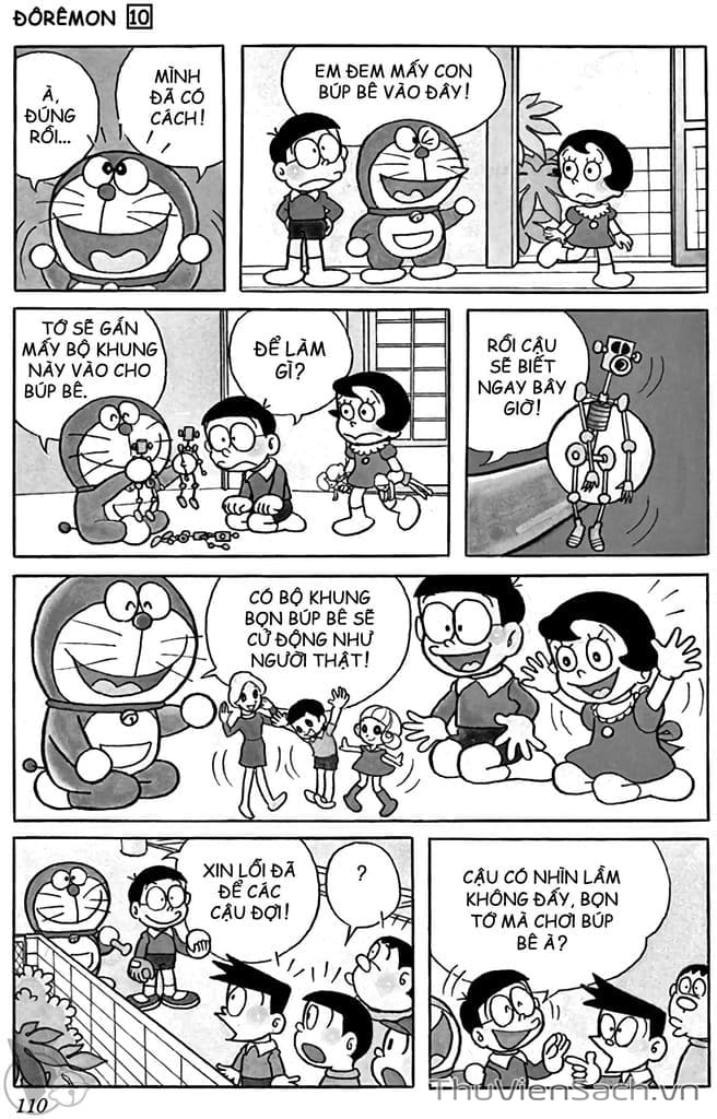 Truyện Tranh Doraemon: Truyện Ngắn Tuyển Tập trang 4