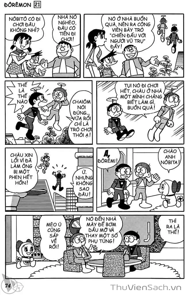 Truyện Tranh Doraemon: Truyện Ngắn Tuyển Tập trang 4