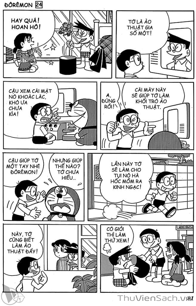 Truyện Tranh Doraemon: Truyện Ngắn Tuyển Tập trang 4