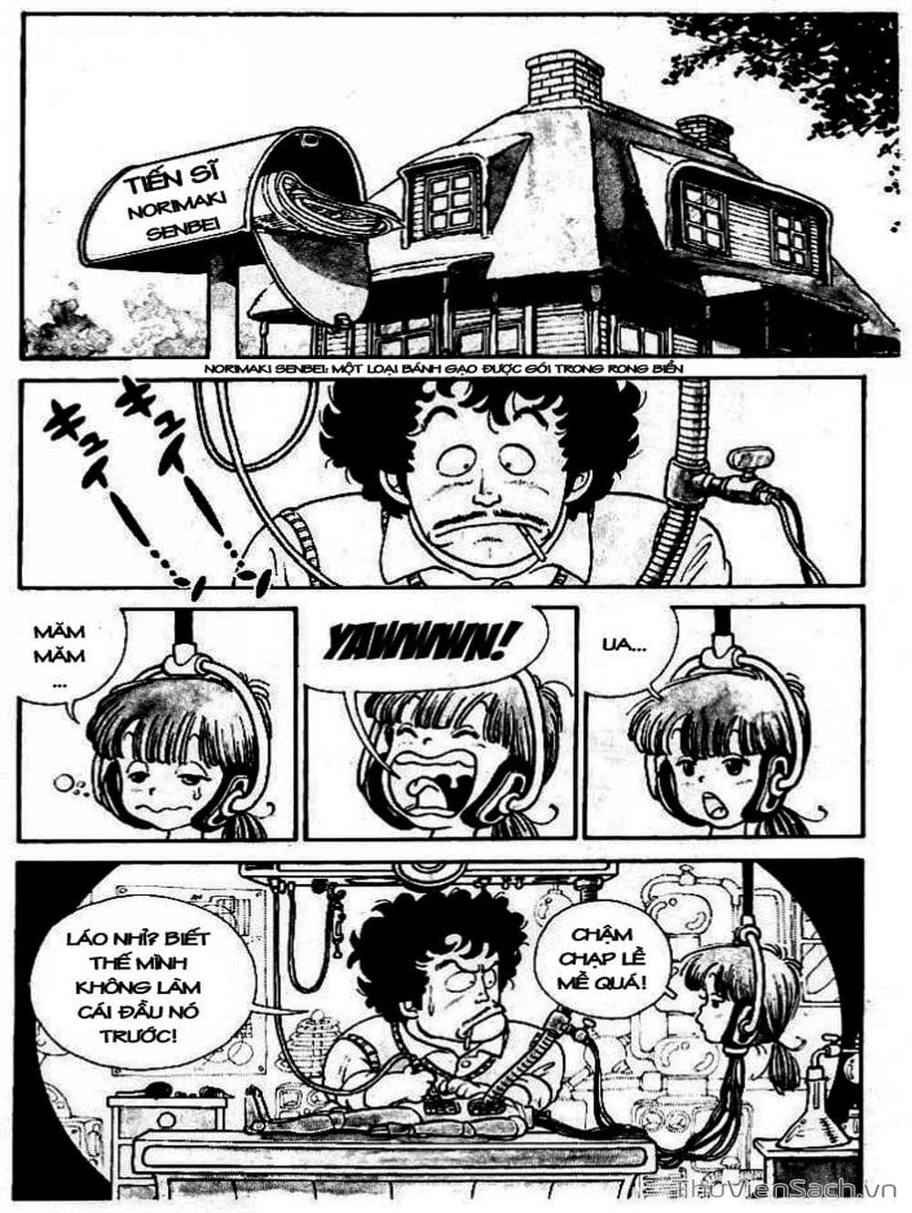 Truyện Tranh Tiến Sĩ Slump - Dr. Slump trang 4