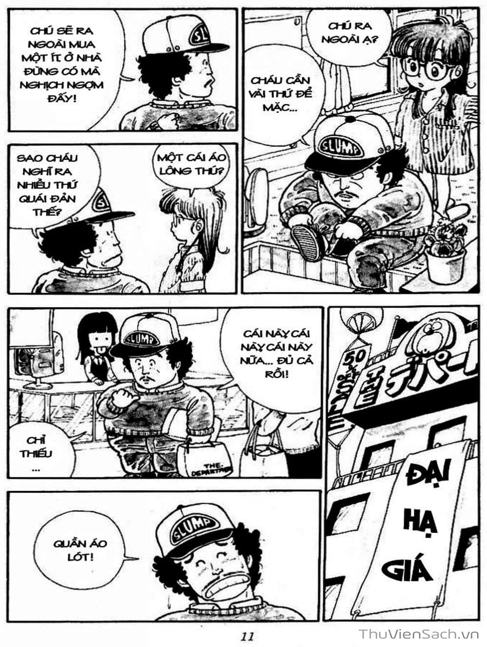 Truyện Tranh Tiến Sĩ Slump - Dr. Slump trang 6