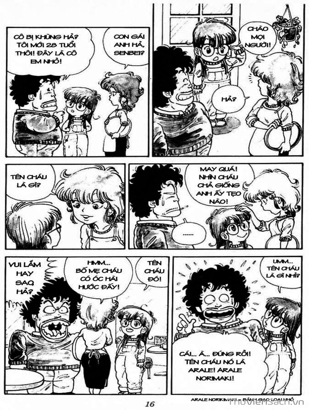 Truyện Tranh Tiến Sĩ Slump - Dr. Slump trang 11