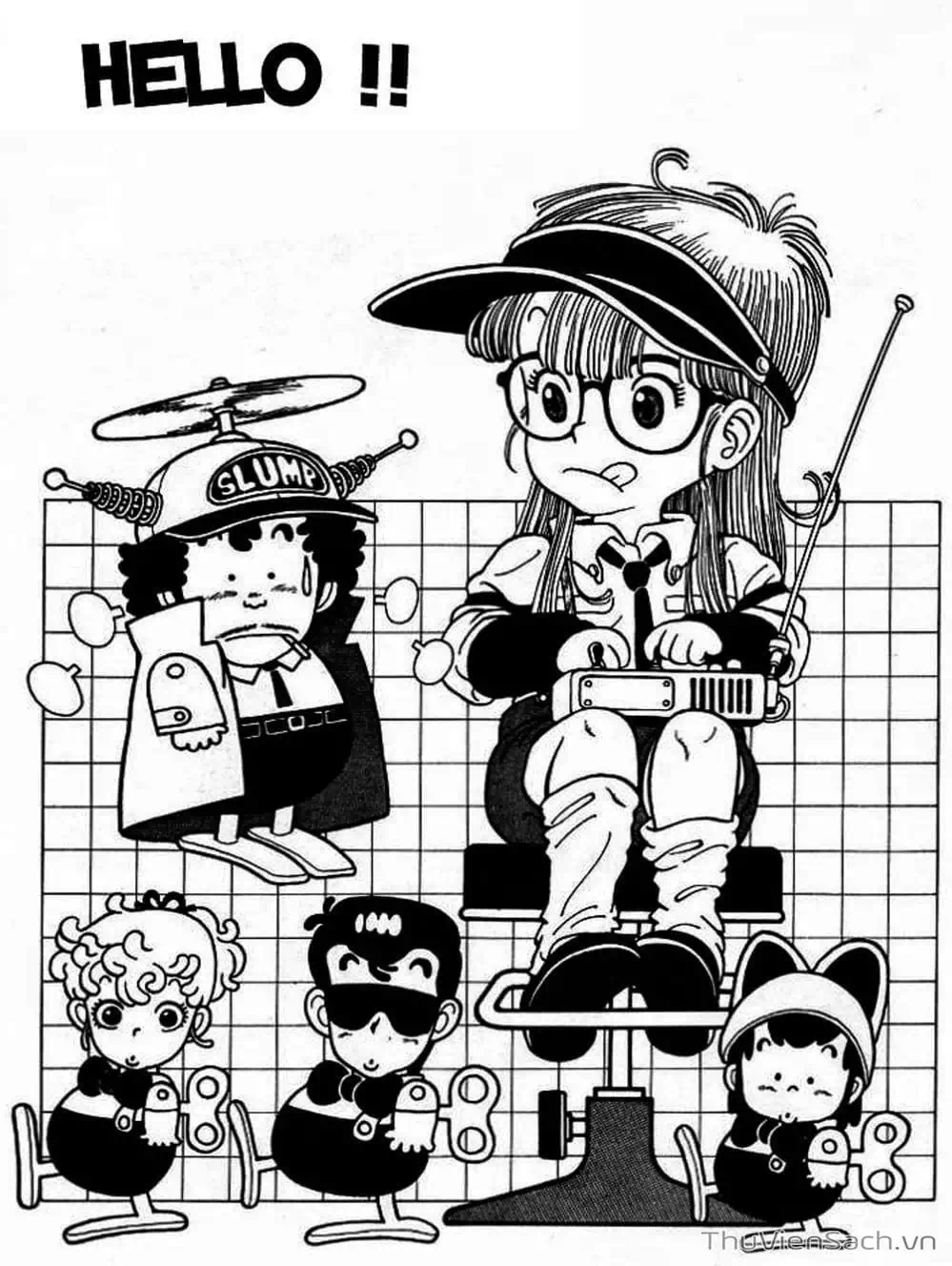 Truyện Tranh Tiến Sĩ Slump - Dr. Slump trang 4