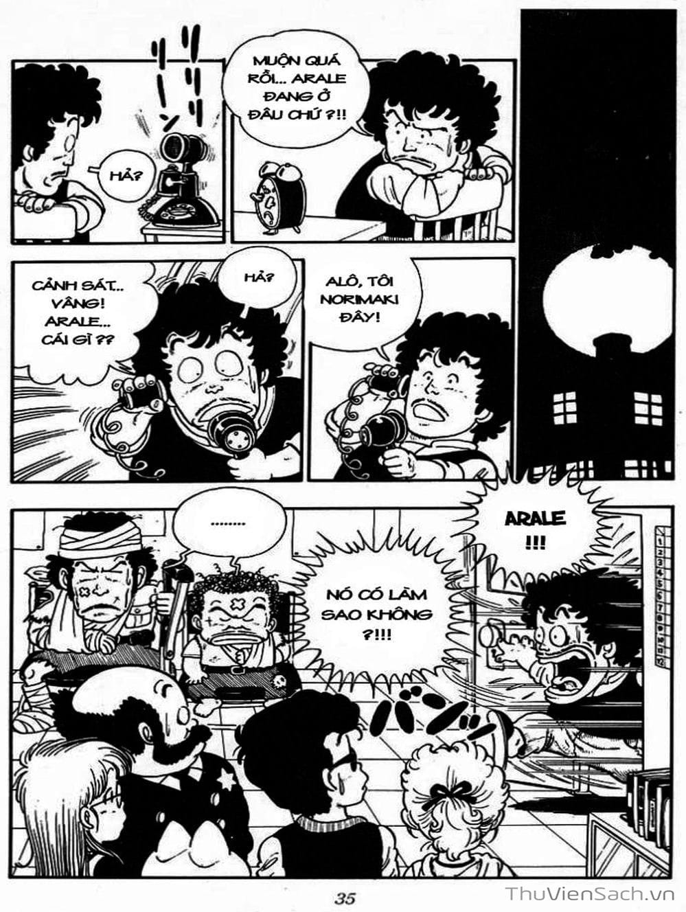 Truyện Tranh Tiến Sĩ Slump - Dr. Slump trang 4