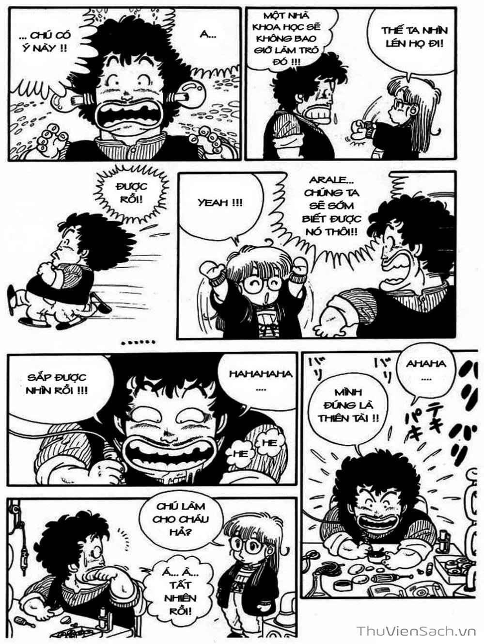 Truyện Tranh Tiến Sĩ Slump - Dr. Slump trang 4