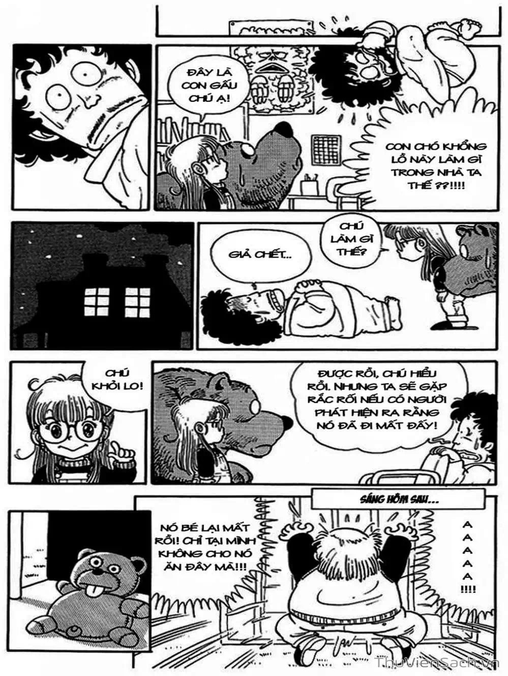 Truyện Tranh Tiến Sĩ Slump - Dr. Slump trang 4