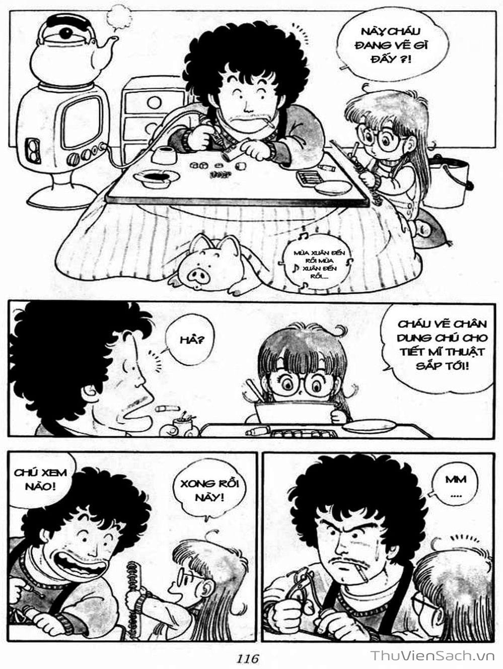 Truyện Tranh Tiến Sĩ Slump - Dr. Slump trang 106