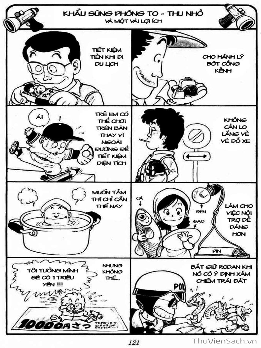 Truyện Tranh Tiến Sĩ Slump - Dr. Slump trang 111