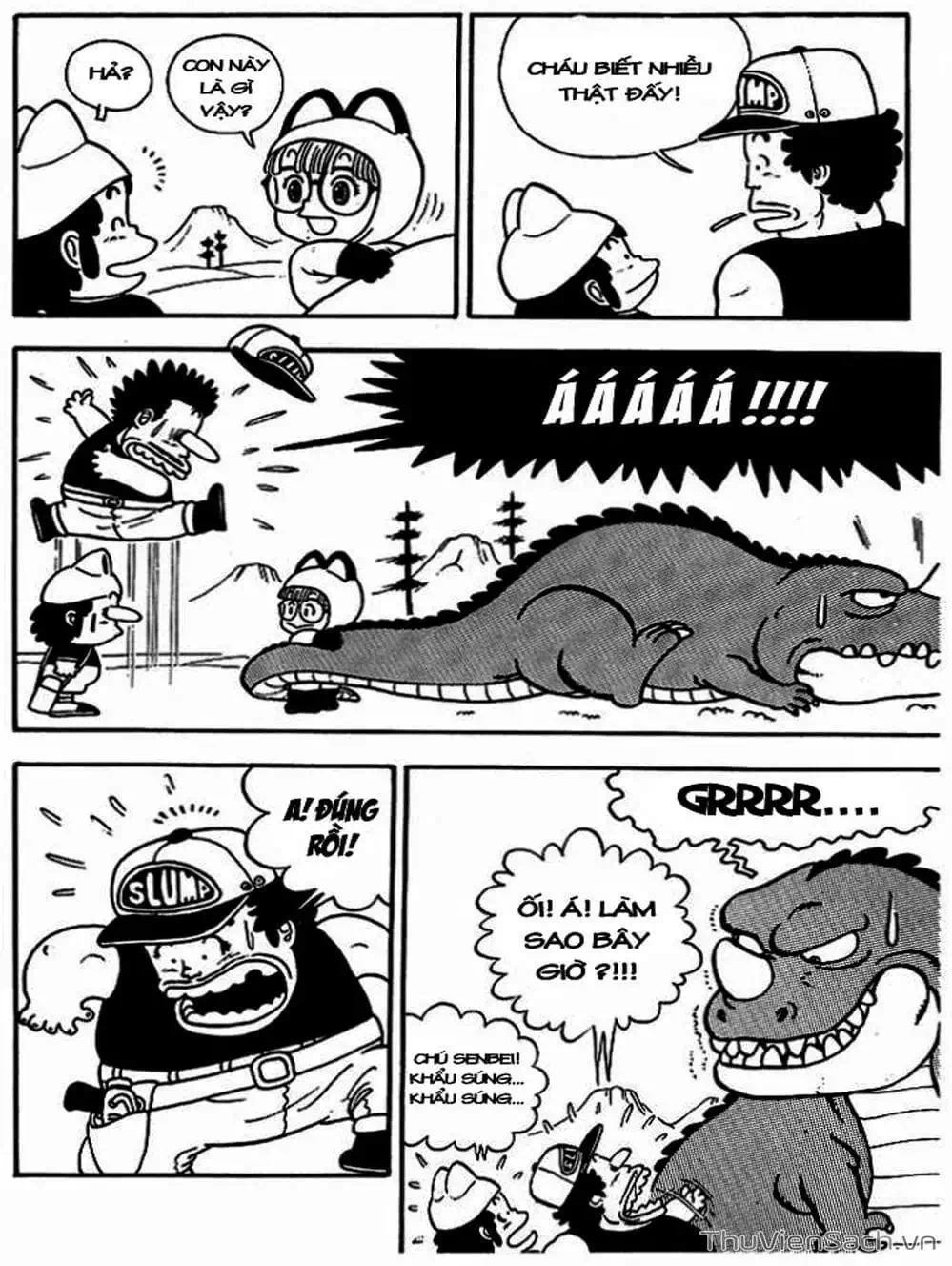 Truyện Tranh Tiến Sĩ Slump - Dr. Slump trang 4