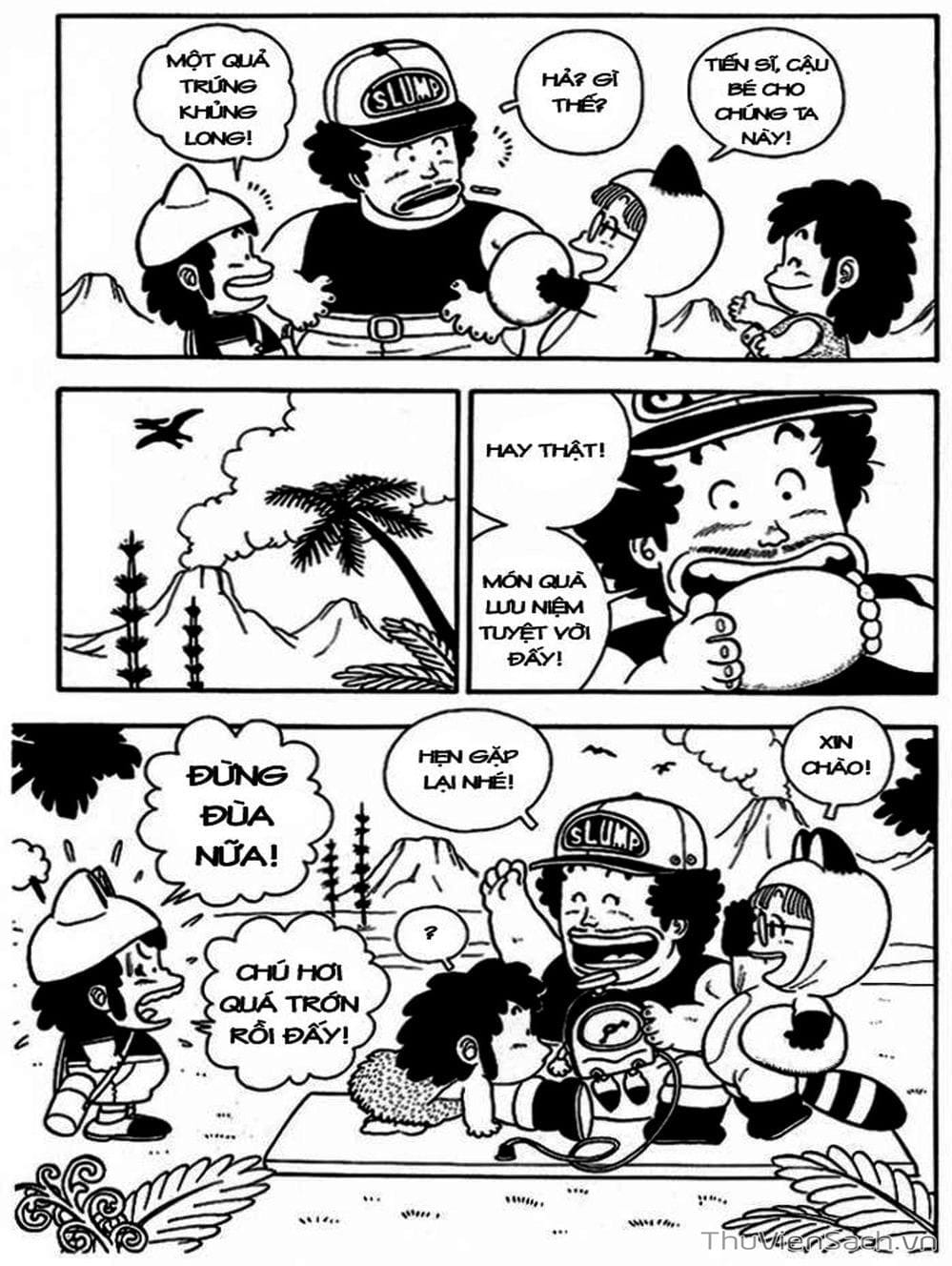 Truyện Tranh Tiến Sĩ Slump - Dr. Slump trang 4
