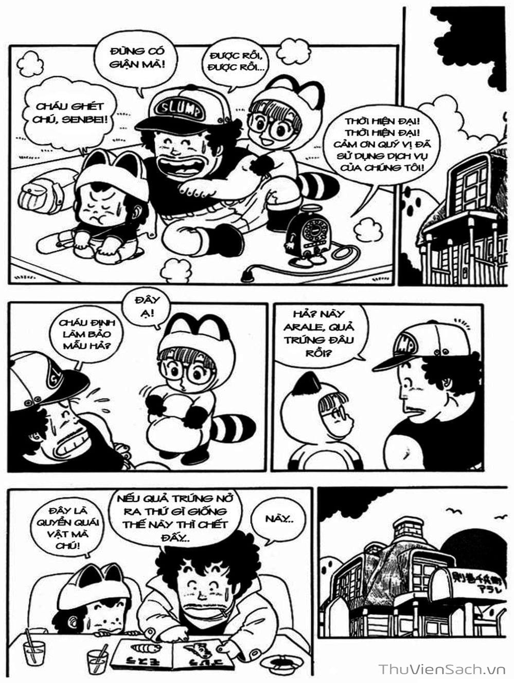 Truyện Tranh Tiến Sĩ Slump - Dr. Slump trang 157