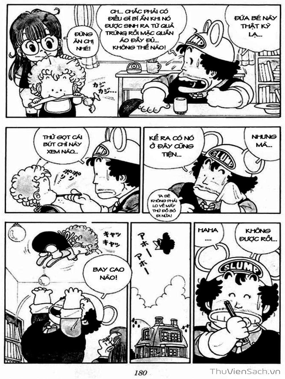 Truyện Tranh Tiến Sĩ Slump - Dr. Slump trang 166