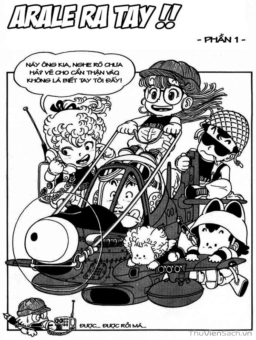 Truyện Tranh Tiến Sĩ Slump - Dr. Slump trang 4