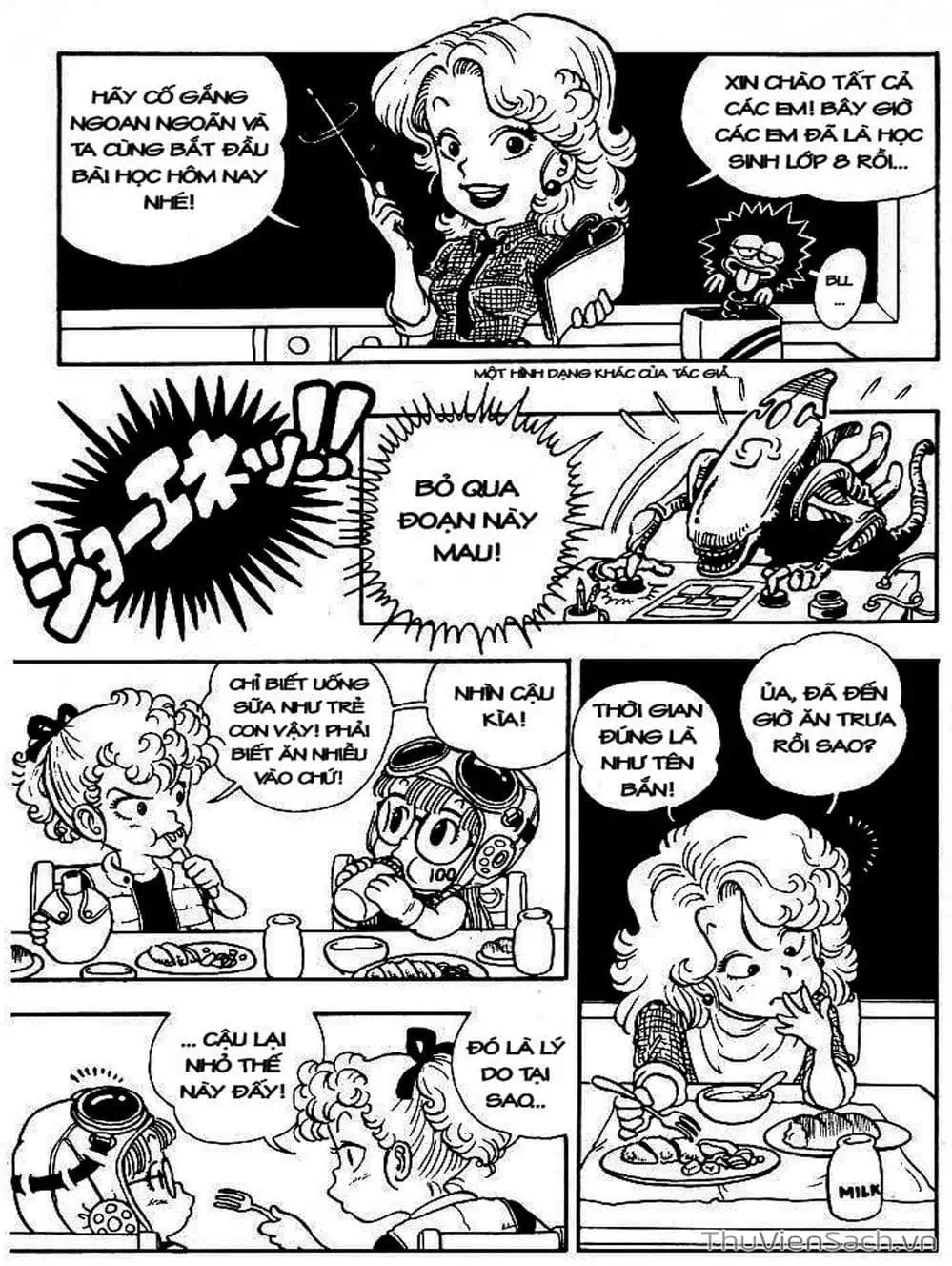 Truyện Tranh Tiến Sĩ Slump - Dr. Slump trang 4