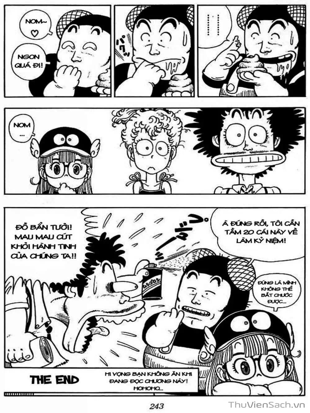 Truyện Tranh Tiến Sĩ Slump - Dr. Slump trang 4