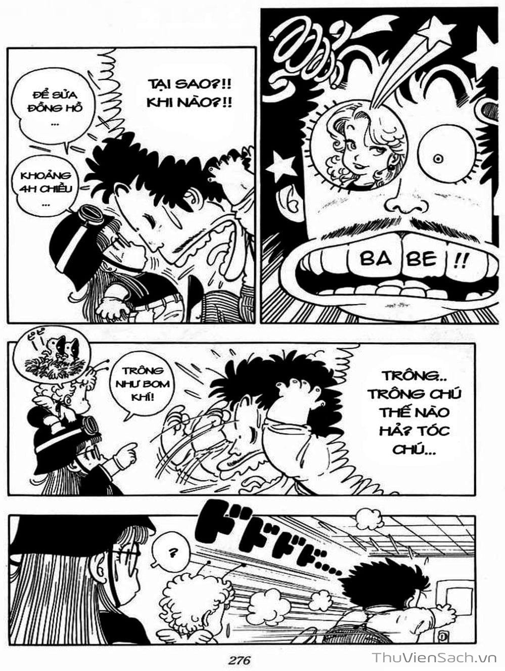 Truyện Tranh Tiến Sĩ Slump - Dr. Slump trang 4