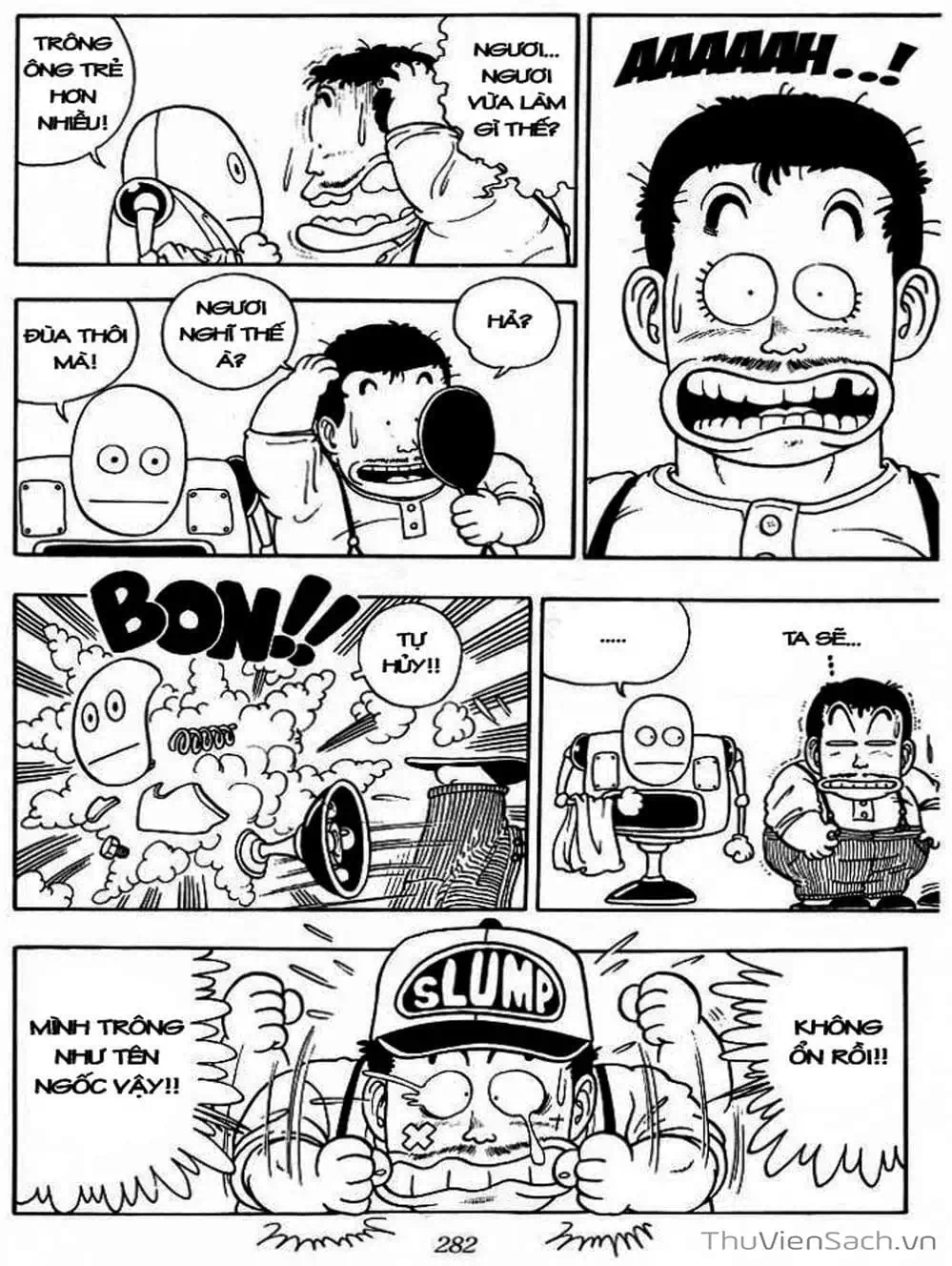 Truyện Tranh Tiến Sĩ Slump - Dr. Slump trang 4