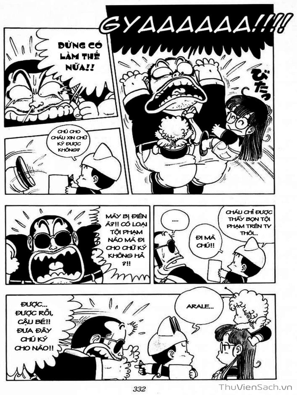 Truyện Tranh Tiến Sĩ Slump - Dr. Slump trang 313