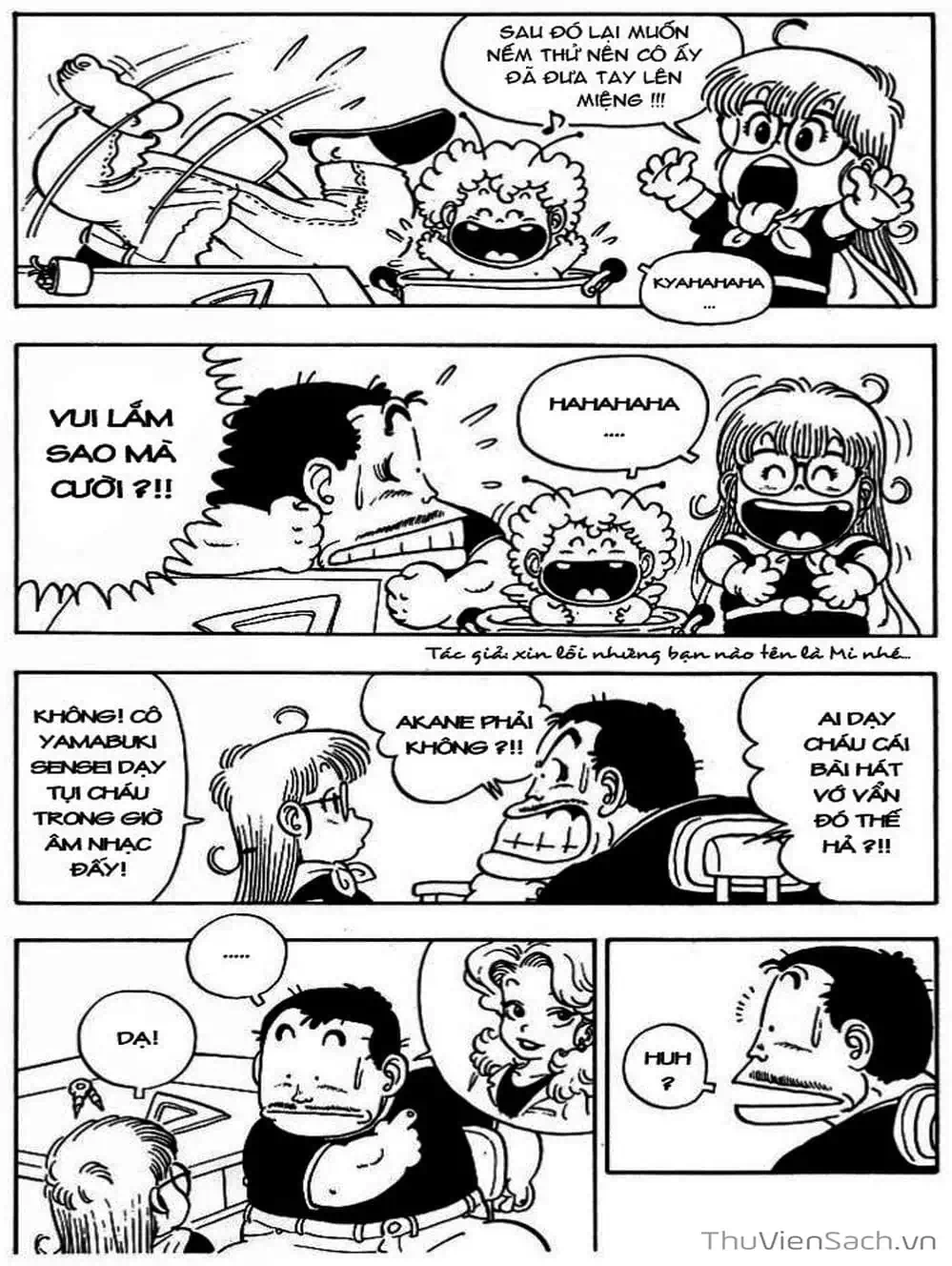 Truyện Tranh Tiến Sĩ Slump - Dr. Slump trang 4