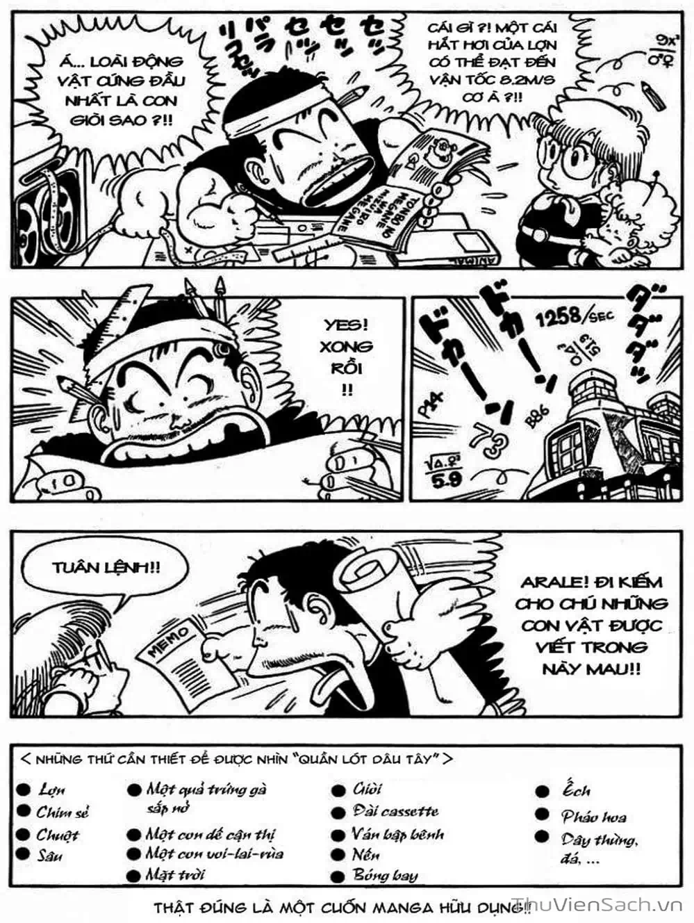 Truyện Tranh Tiến Sĩ Slump - Dr. Slump trang 4