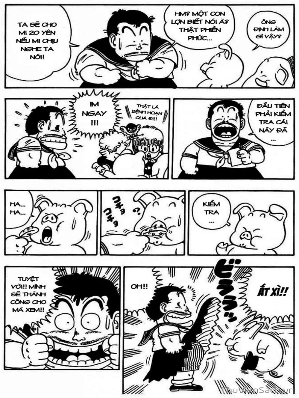 Truyện Tranh Tiến Sĩ Slump - Dr. Slump trang 4