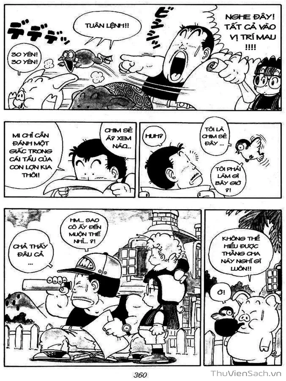 Truyện Tranh Tiến Sĩ Slump - Dr. Slump trang 4