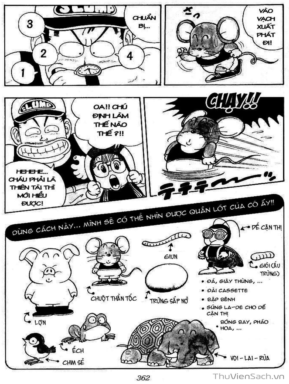 Truyện Tranh Tiến Sĩ Slump - Dr. Slump trang 342