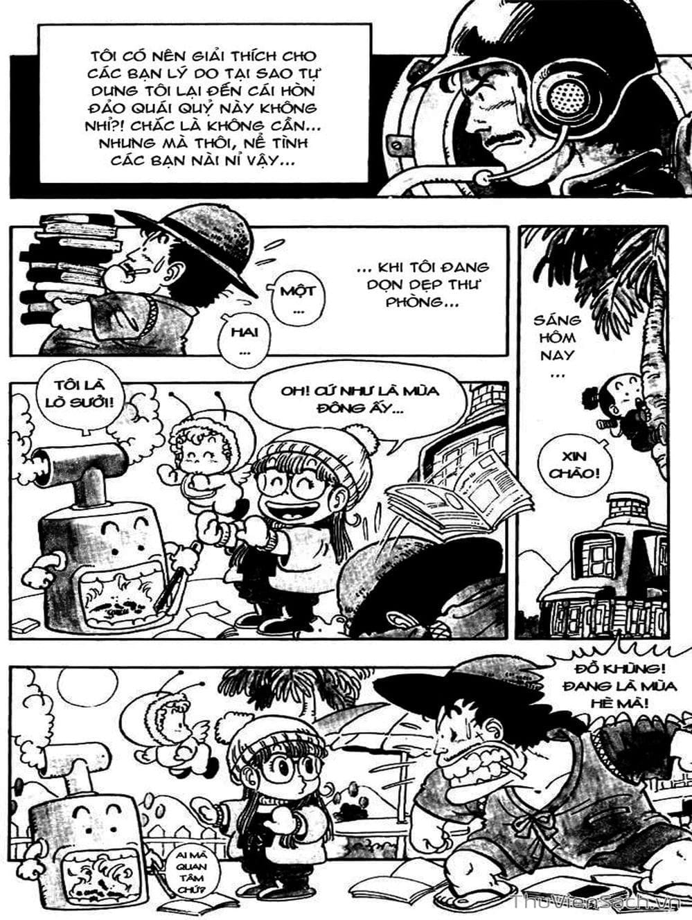 Truyện Tranh Tiến Sĩ Slump - Dr. Slump trang 4