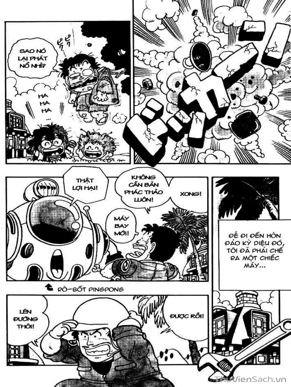 Truyện Tranh Tiến Sĩ Slump - Dr. Slump trang 4