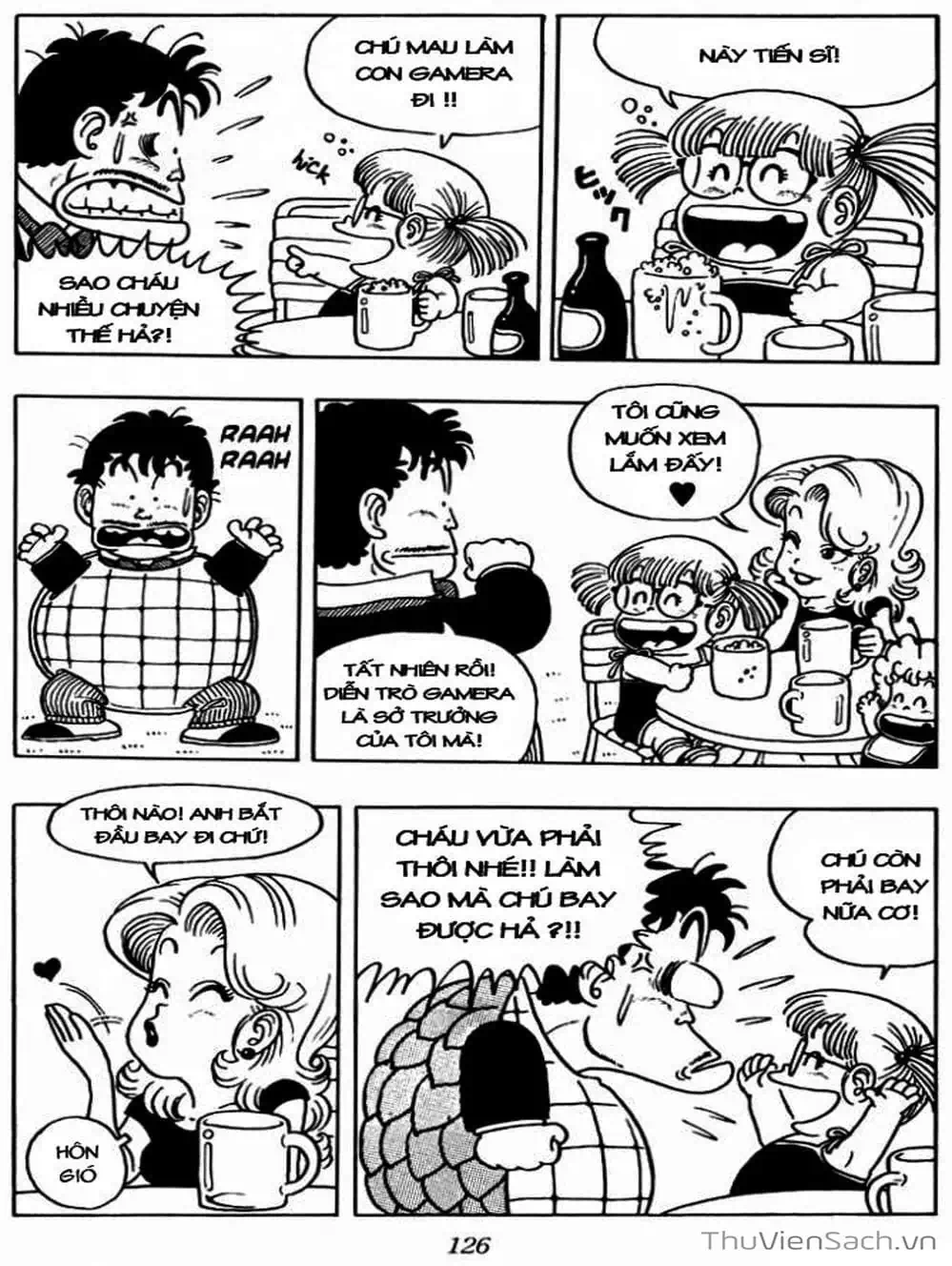 Truyện Tranh Tiến Sĩ Slump - Dr. Slump trang 4