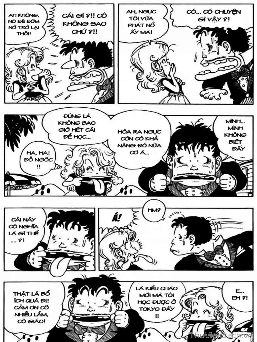 Truyện Tranh Tiến Sĩ Slump - Dr. Slump trang 4