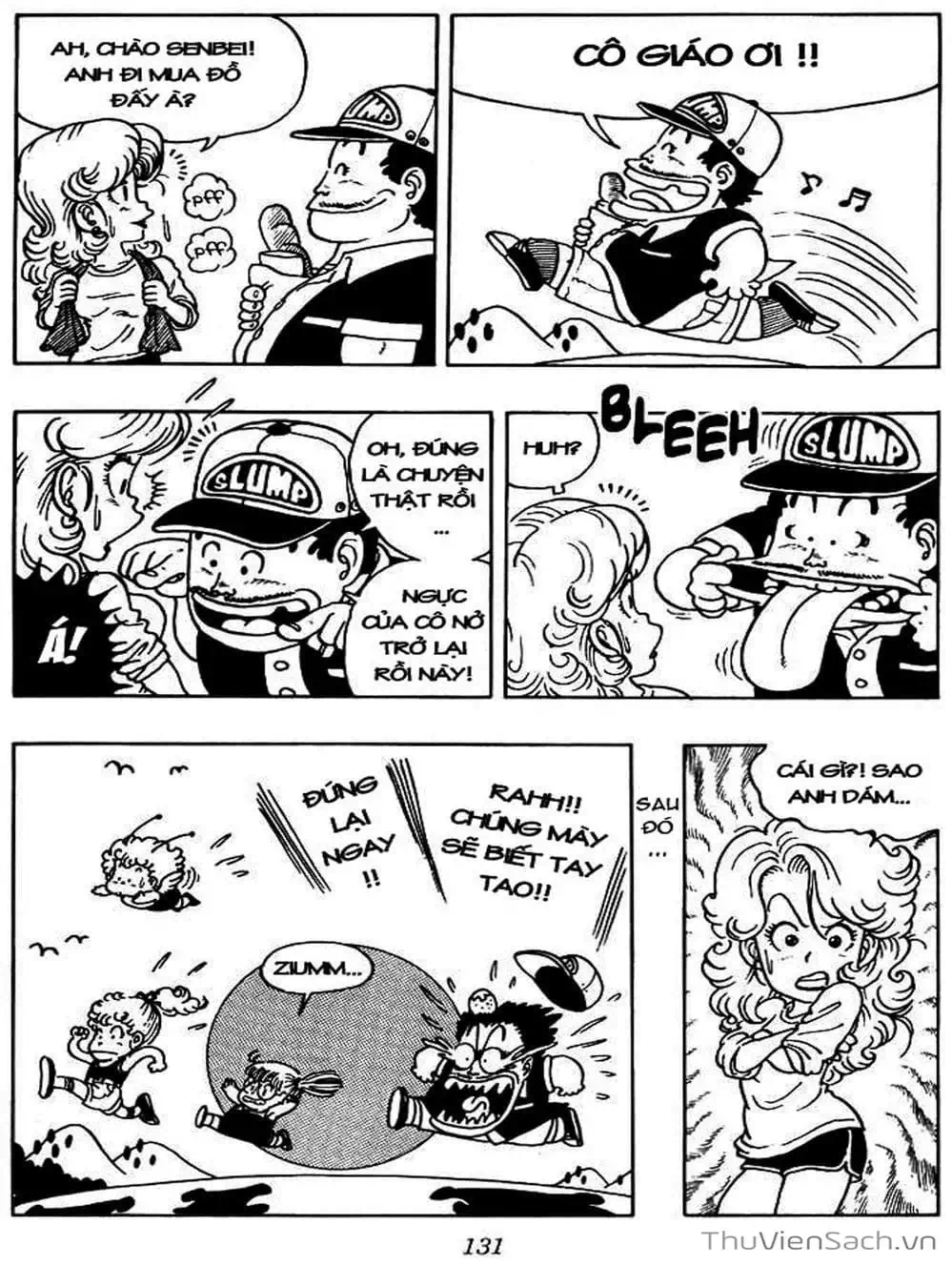 Truyện Tranh Tiến Sĩ Slump - Dr. Slump trang 4