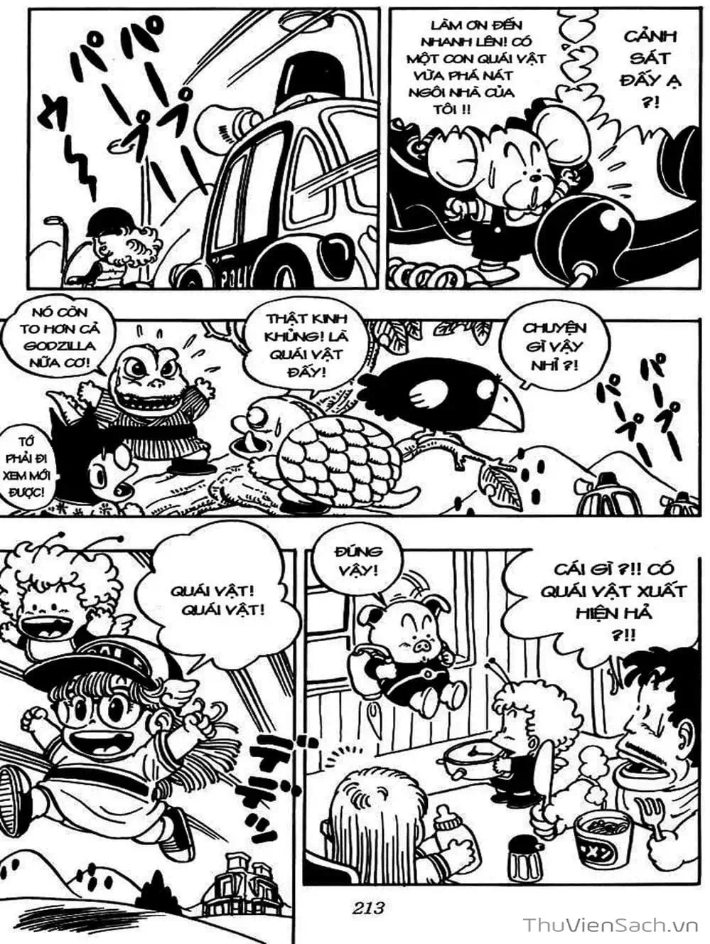 Truyện Tranh Tiến Sĩ Slump - Dr. Slump trang 4