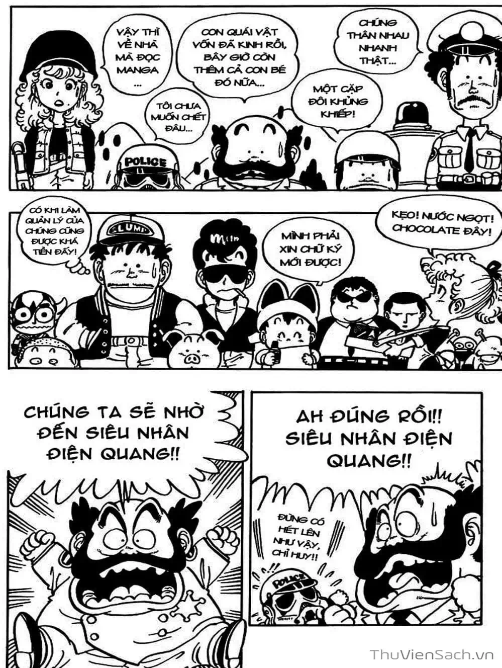 Truyện Tranh Tiến Sĩ Slump - Dr. Slump trang 4