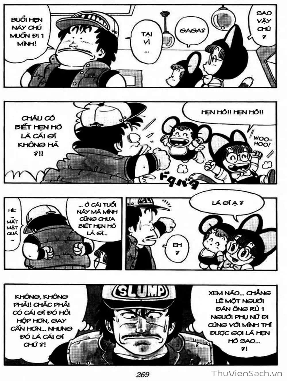 Truyện Tranh Tiến Sĩ Slump - Dr. Slump trang 4