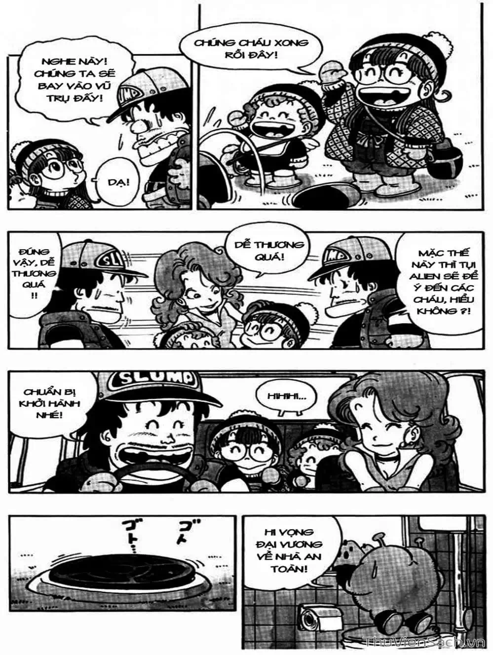 Truyện Tranh Tiến Sĩ Slump - Dr. Slump trang 4