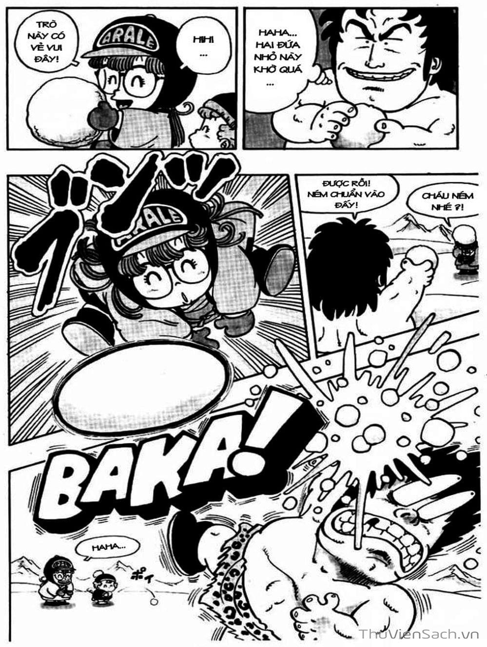 Truyện Tranh Tiến Sĩ Slump - Dr. Slump trang 4