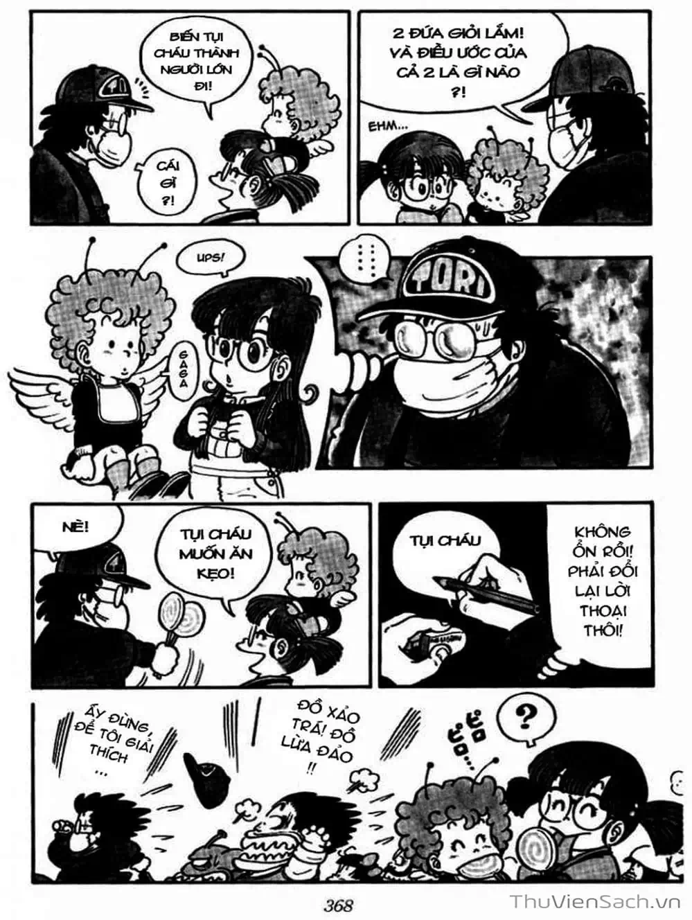 Truyện Tranh Tiến Sĩ Slump - Dr. Slump trang 4