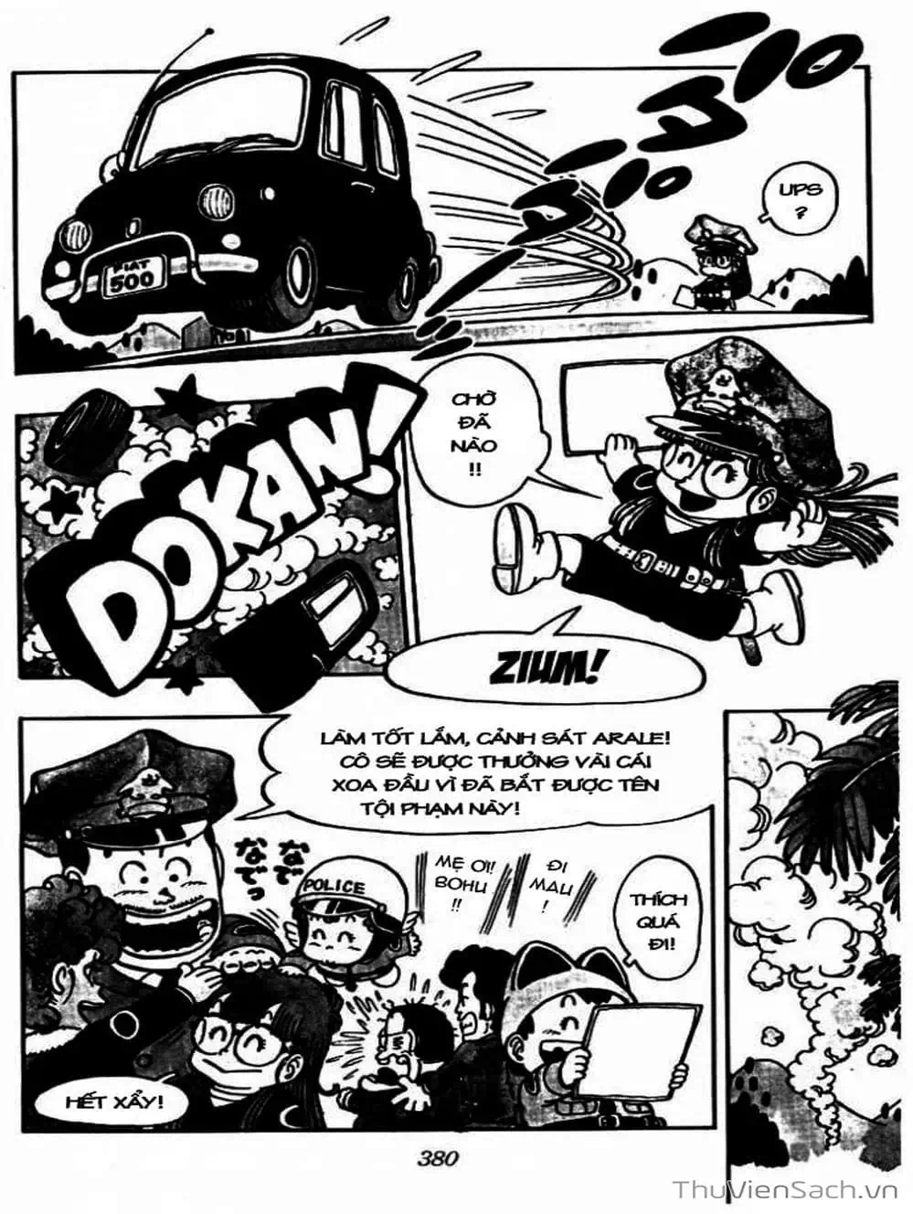 Truyện Tranh Tiến Sĩ Slump - Dr. Slump trang 4