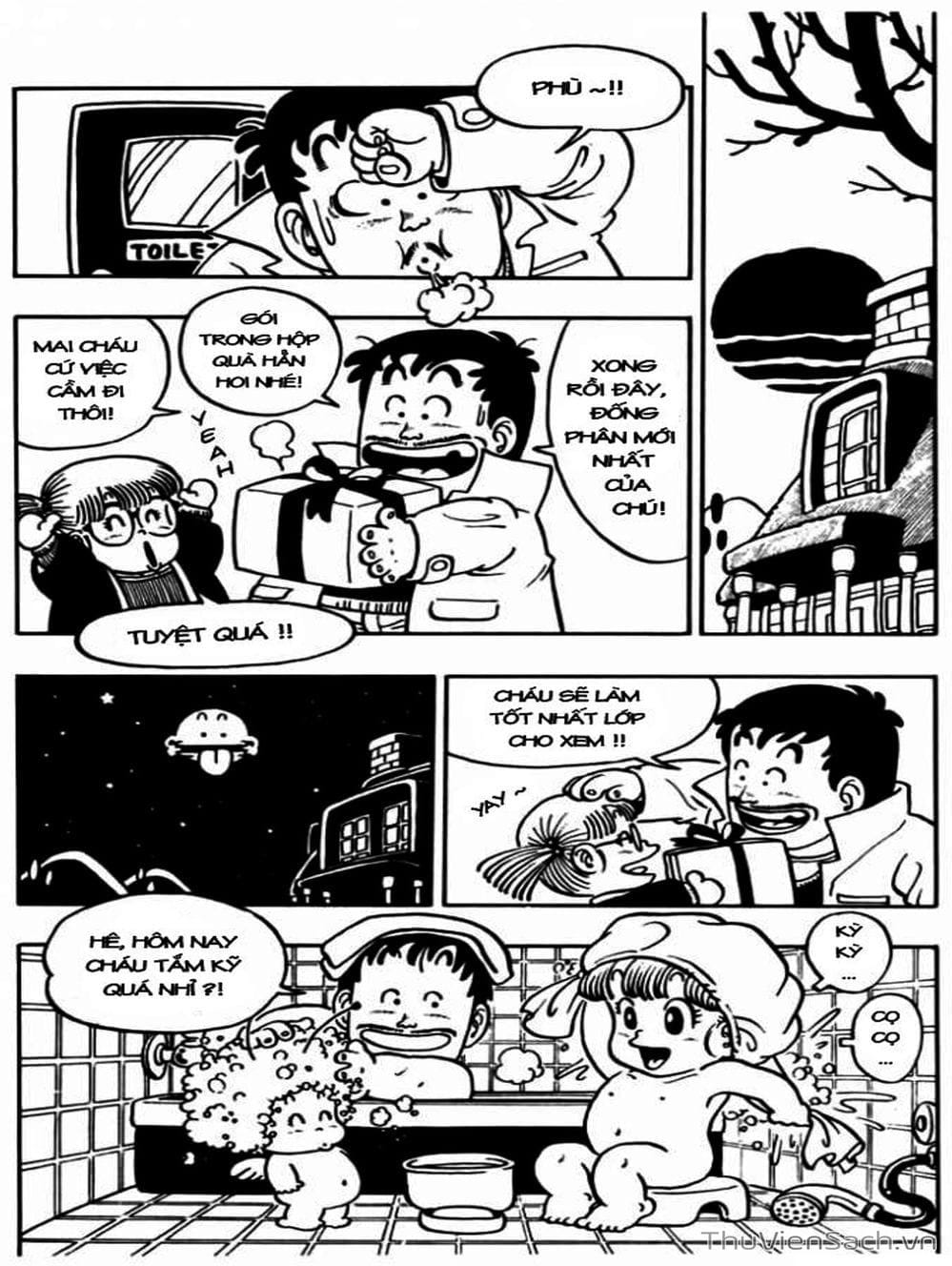 Truyện Tranh Tiến Sĩ Slump - Dr. Slump trang 4
