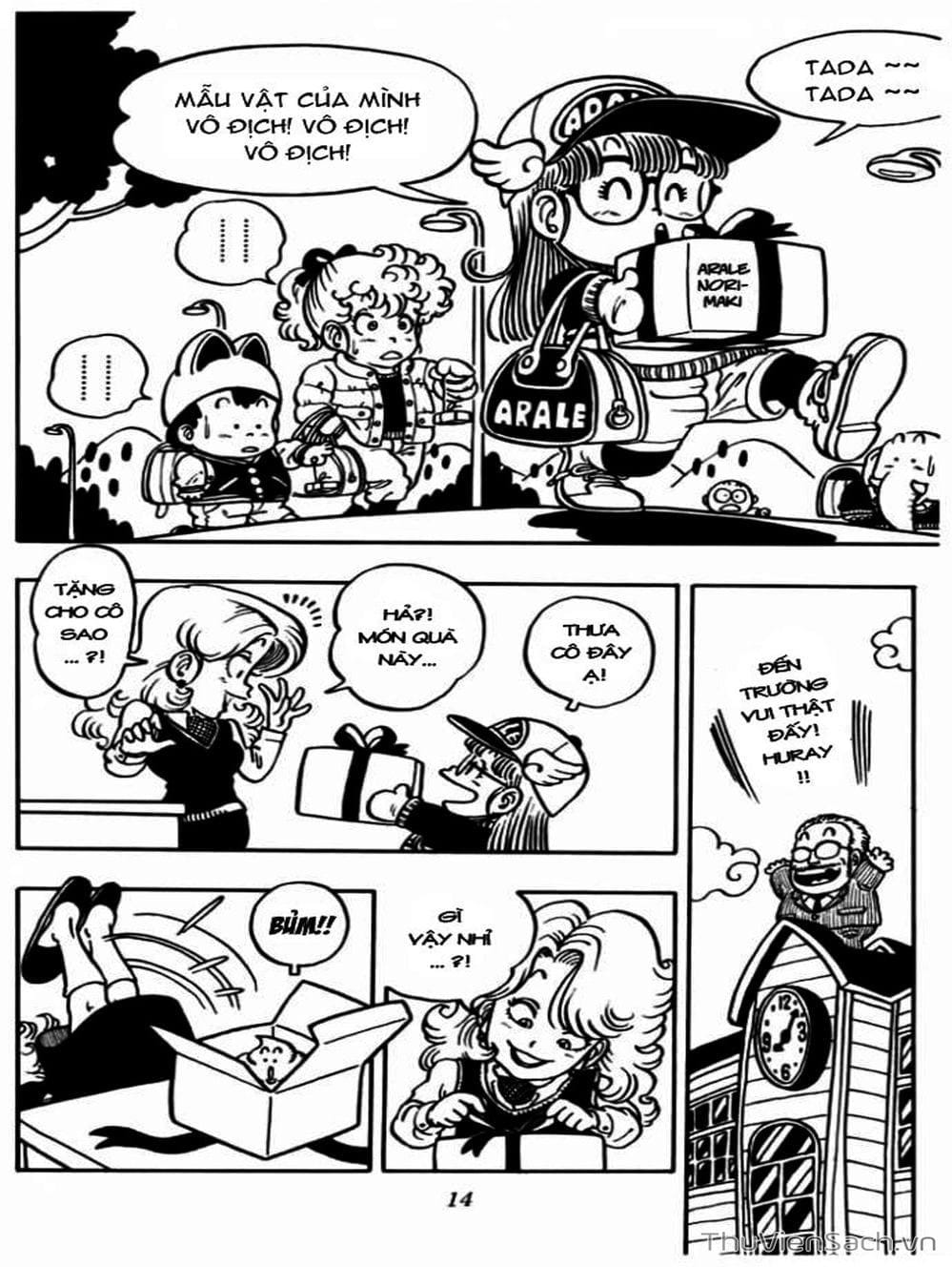 Truyện Tranh Tiến Sĩ Slump - Dr. Slump trang 4