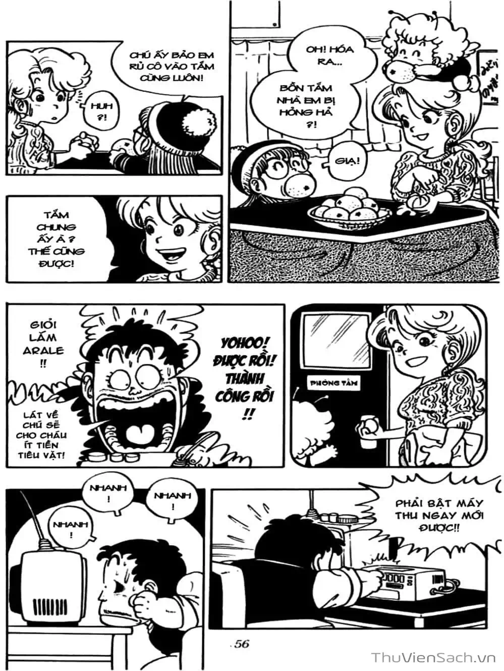 Truyện Tranh Tiến Sĩ Slump - Dr. Slump trang 4